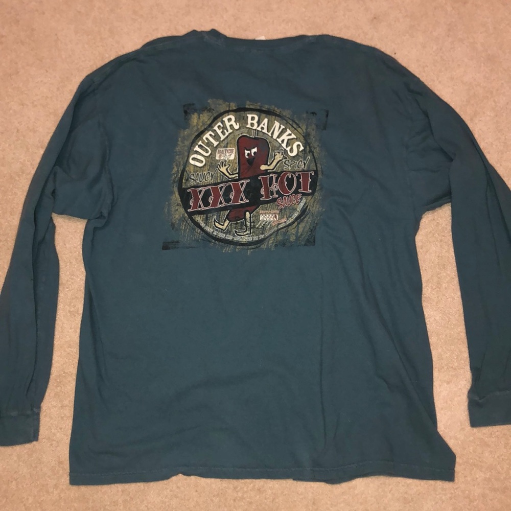 Outer Banks XXX HOT sauce long sleeve T-shirt